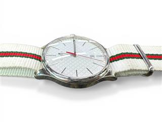 GUCCI G-TIMELESS MEN'S WHITE, GREEN, RED WATCH YA126322